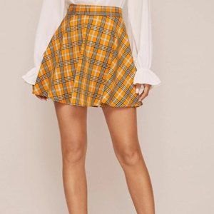 NWOT SHEIN Plaid Skirt